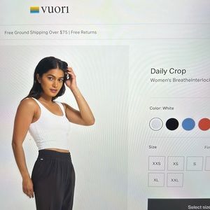 Vuori daily crop medium